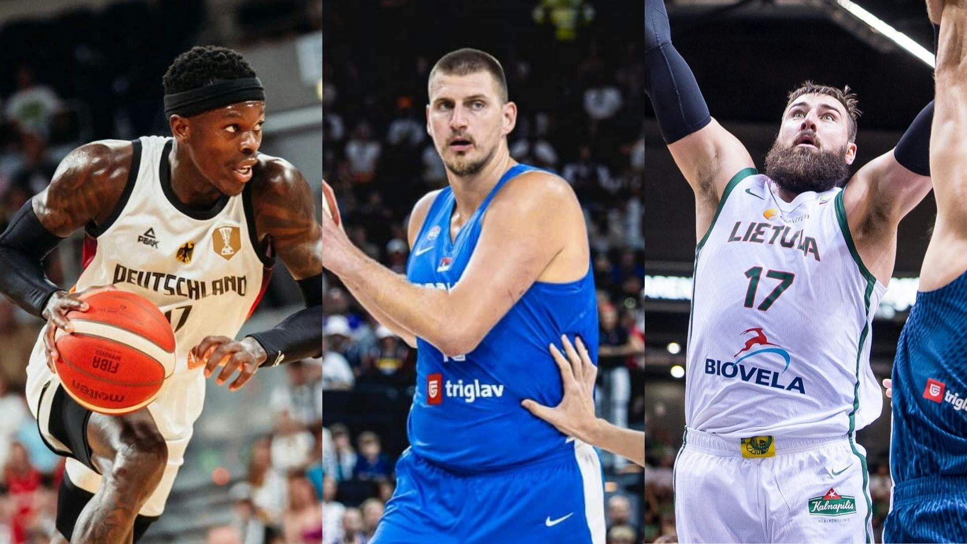Serbia, Germany, Lithuania stay perfect in EuroBasket 2025 tune-ups